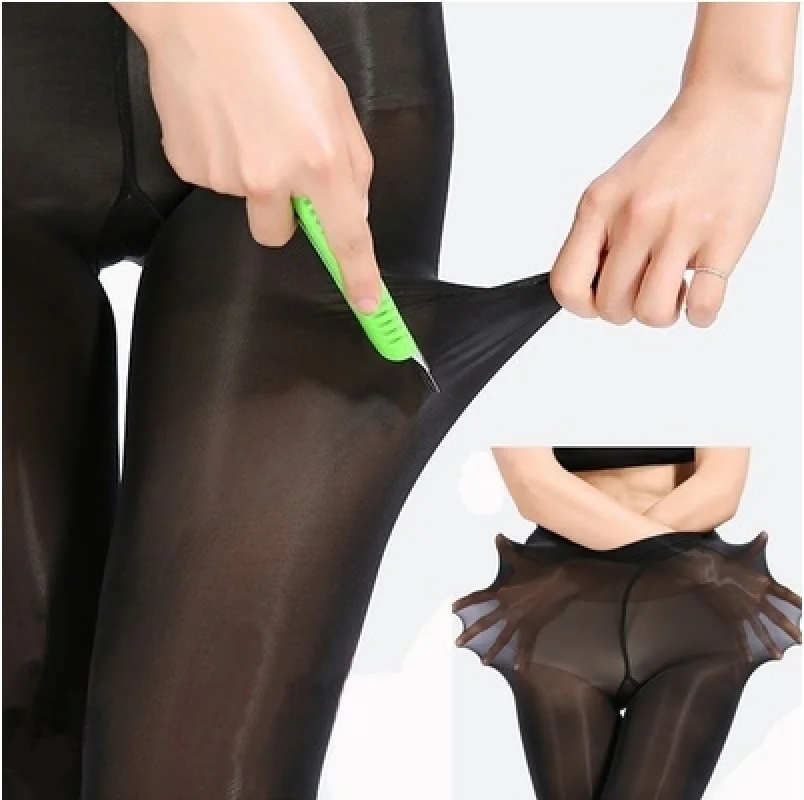 Женские Суперэластичные колготки размера плюс чулки трикотаж компрессионные