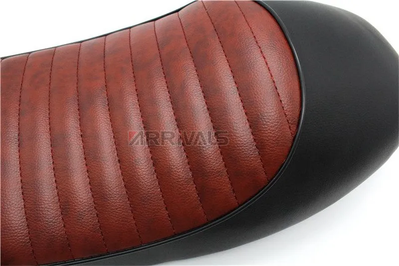 Седло для мотоцикла Cafe Racer в стиле ретро плоская винтажная подушка Honda CB CL AX100