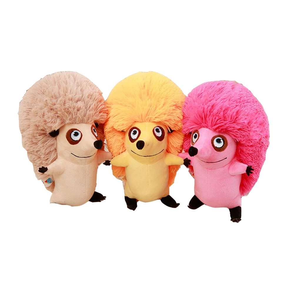 

Children Plush Toys Colorful Smile Big Eyes Hedgehog Doll Kids Stuffed Birthday Christmas Gifts