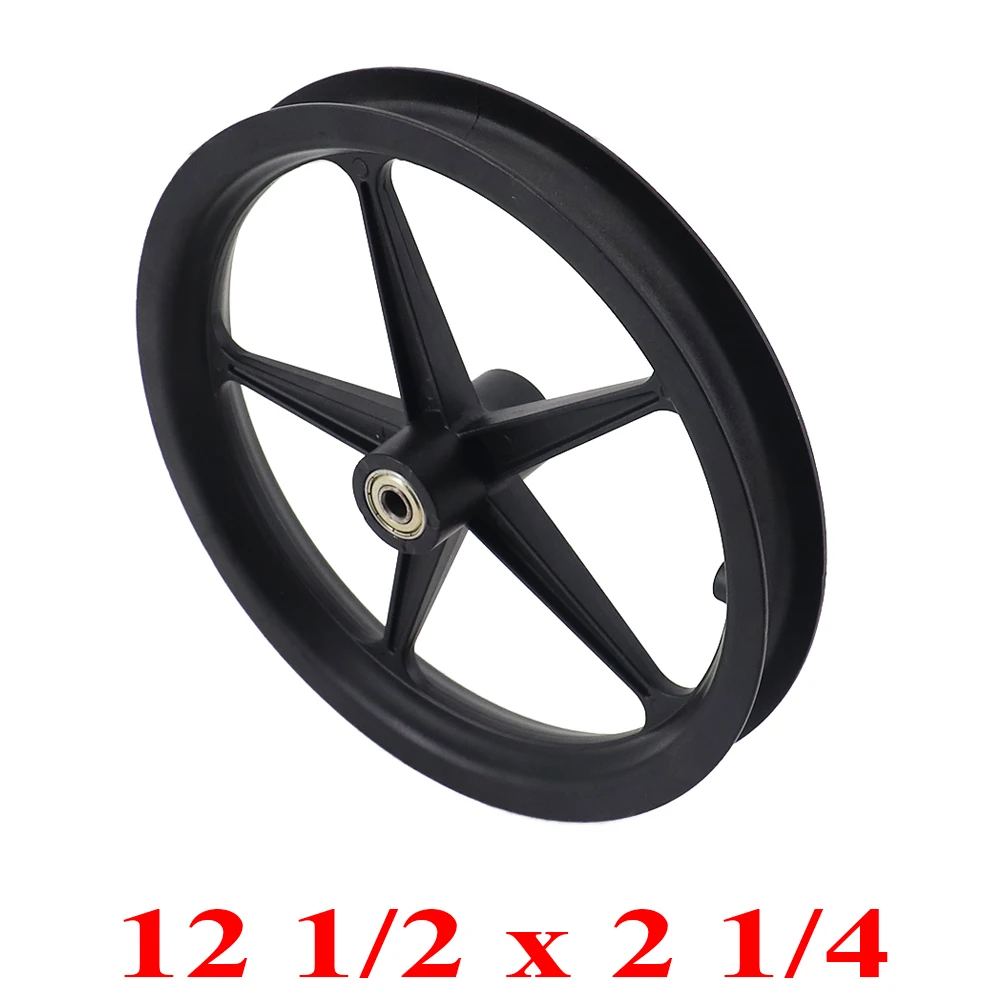 

12 Inch Rims 12x1.75 Wheel Hub Use 12 1/2 X 2 1/4 12 1/2x2.75 Tire Inner Tube Fit Many Gas Electric Scooters E-Bike Accessory