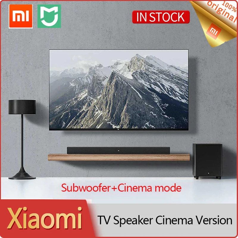 Саундбар Xiaomi TV SoundBar Cinema Edition Bluetooth динамик сабвуфер 100 Вт домашний кинотеатр 5