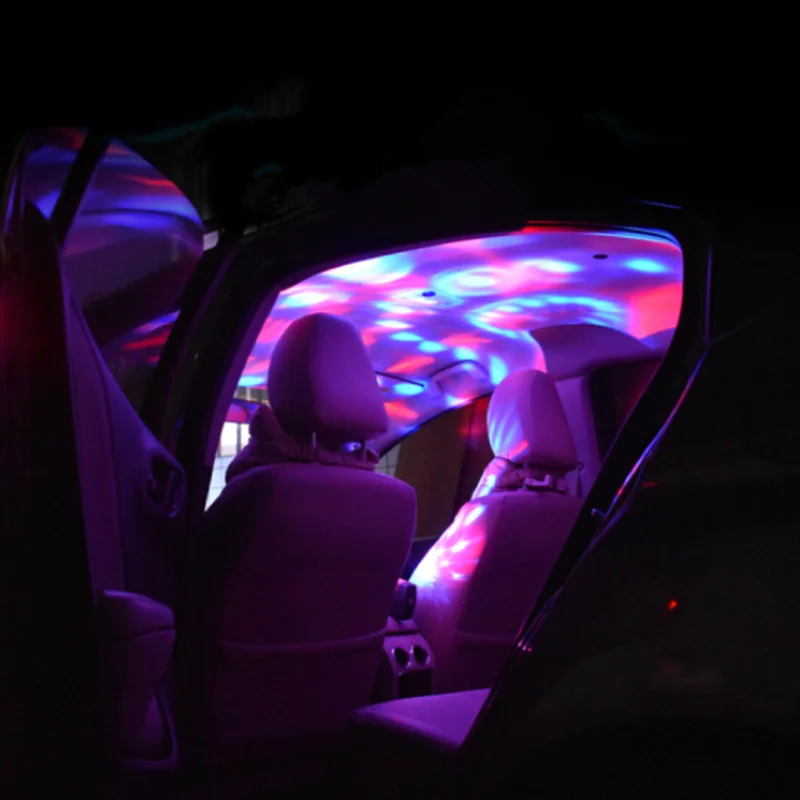 Автомобильная светодиодная автомобильная лампа USB окружающий светильник для Lexus