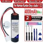 Аккумулятор HSABAT LI11B001F, 4000 мАч, для динамиков Harman Kardon Onyx studio 1,Onyx Studio 2 и 3