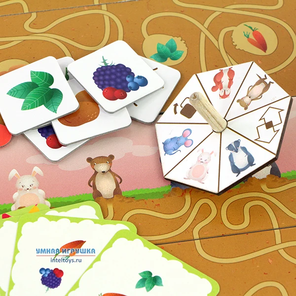 Настольная игра Запасы на зиму Chalk and Chuckles (Челк энд Чаклс) | Игрушки и хобби