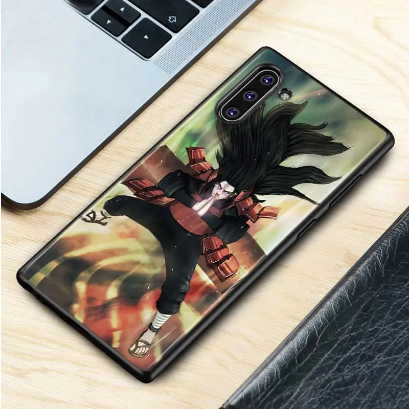 Черный силиконовый чехол аниме Наруто для samsung Galaxy Note 10Plus 10 Pro 9 8 S10 S9 S8 Plus S7 S6 Чехол Для Телефона - Цвет: Style 12