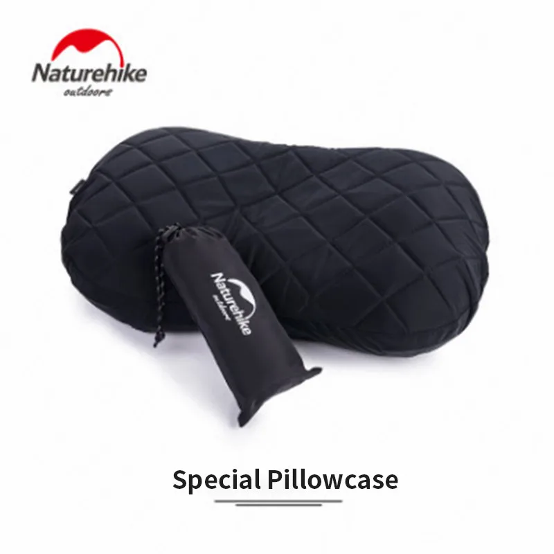 Pillowcase Naturehike надувная подушка для кемпинга, наружная надувная подушка для путешествий, для шеи, для кемпинга, для сна, быстрая переносная ТПУ эластичная ткань - Цвет: Pillowcase