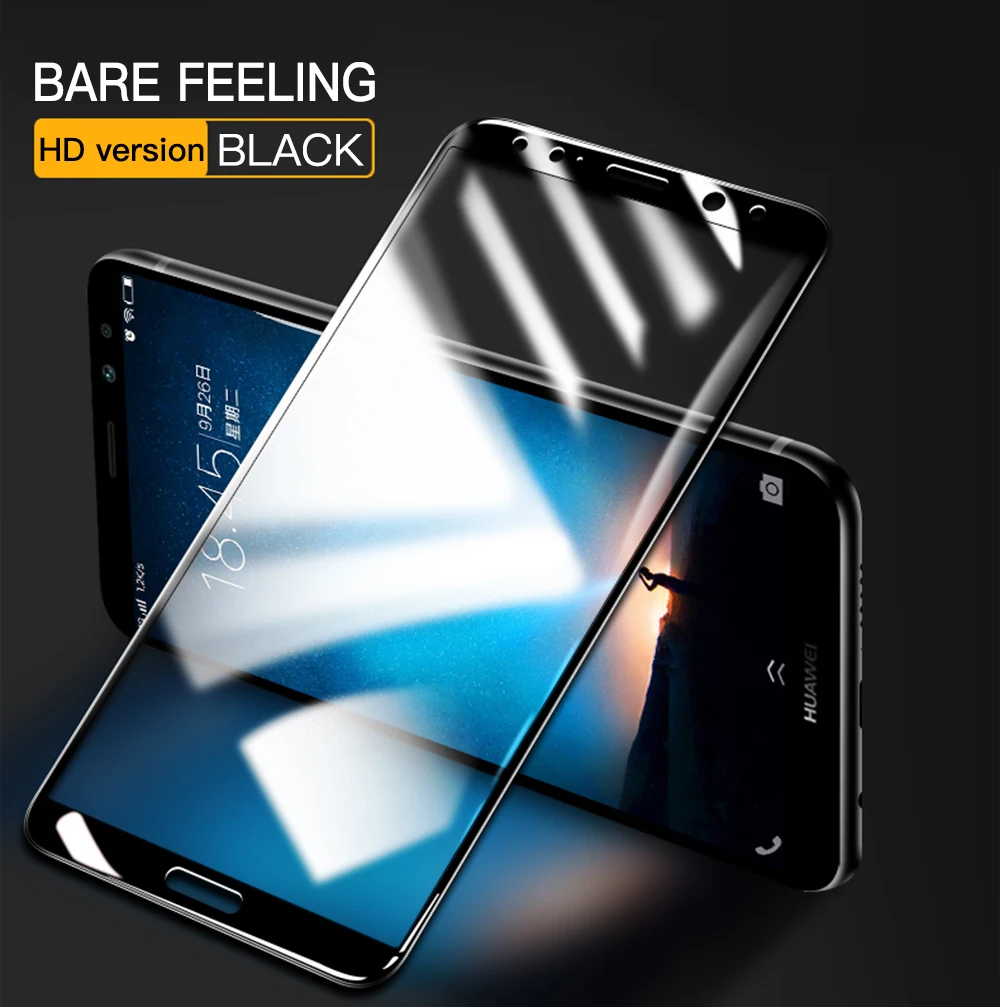 

19D Full Cover Protective Glass For Huawei Honor 10 Lite 8X 8C 8A Tempered glass for Mate 10 20 Lite Screen Protector 9H Film