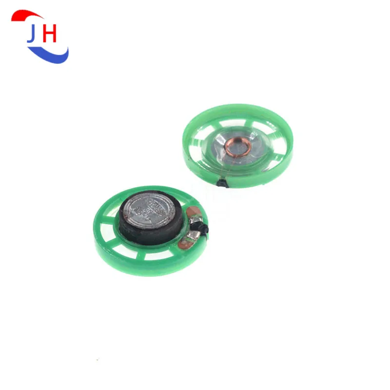 

10PCS 8 Ou 0.25W 0.25W Diameter 29MM Round Small Speaker Speaker Audio Amplifier Accessories Green