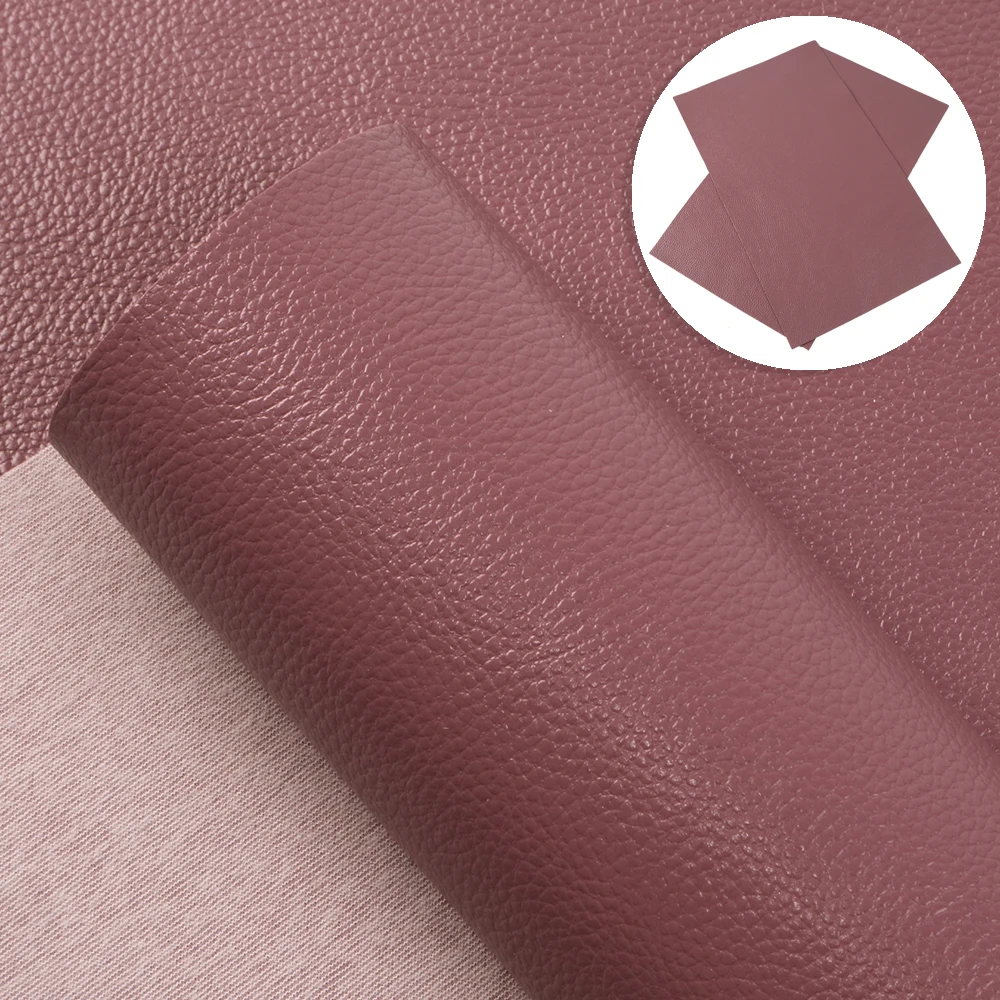 Новинка лоскутное шитье из искусственной кожи цвета личи 20*33 см с принтом бант