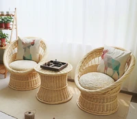 manual recliner living room chair comfortable breathable balcony coffee tea table futon sofa set