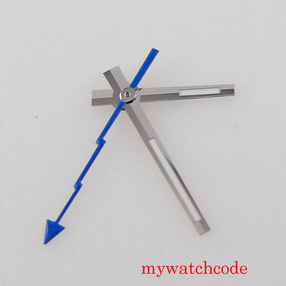 Светящиеся наручные часы запчасти для ручного набора подходят NH35 NH36 MIYOTA 8215 ETA 2836