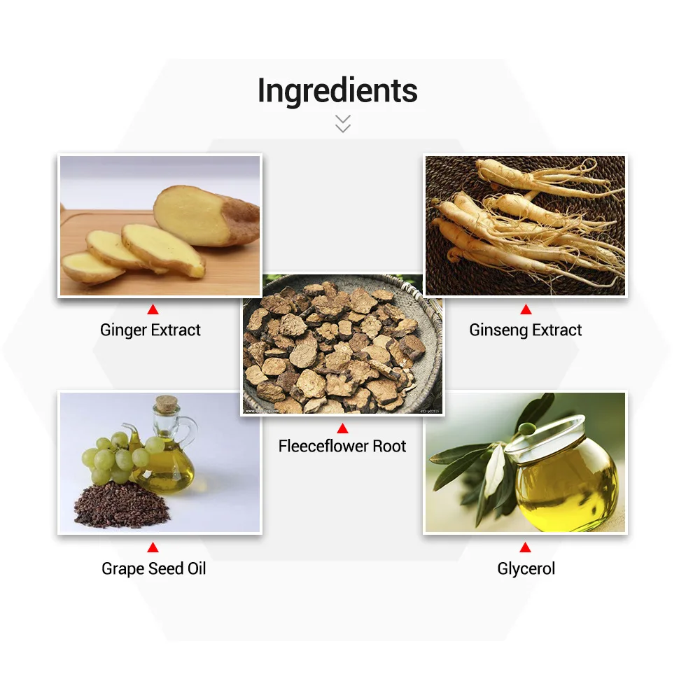 Эфирное масло имбиря для быстрого роста волос TCM эффективный экстракт против