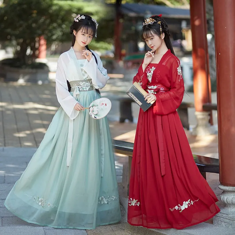 Original Hanfu Women's Half Length Waist Length Ru Skirt Super Fairy Spring and Summer Daily Ancient Costume Cosplay Long Dress
Original Hanfu Women's Half Length Waist Length Ru Skirt Super Fairy Spring and Summer Daily Ancient Costume Cosplay Long Dress