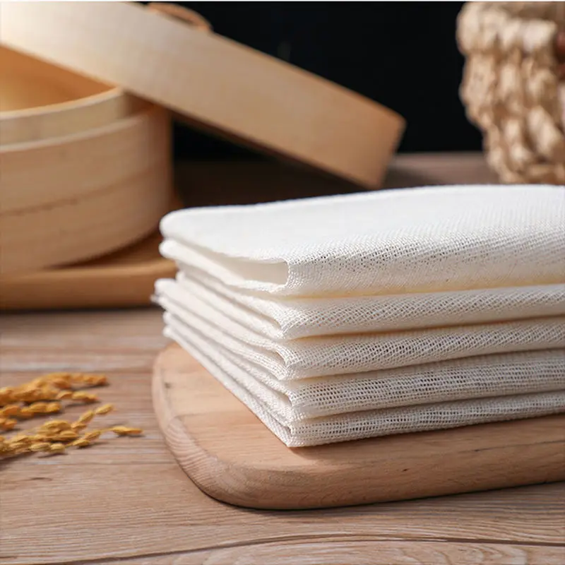 5 шт. круглая Бамбуковая Пароварка Бумага отпаривания s бытовой хлопковый Паровая
