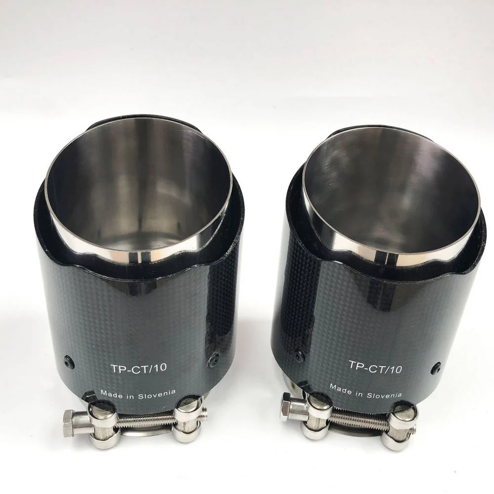 Автомобильная система выхлопа из углеродного волокна наконечник трубы