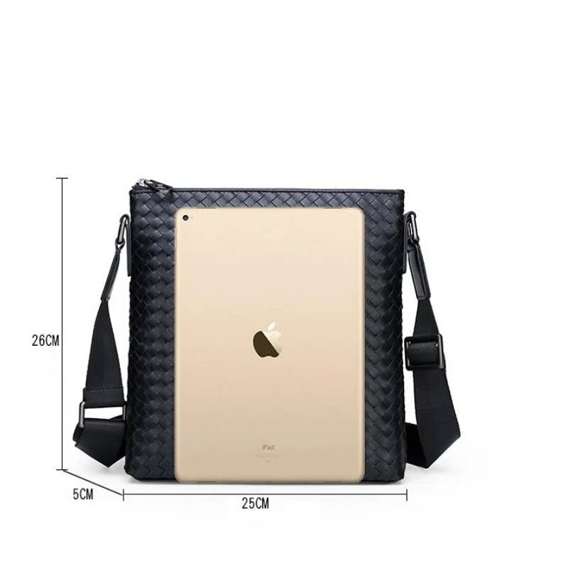 New Design Men's Microfiber Synthetic Leather Business Briefcase Casual Shoulder Crossbody Bag Messenger Laptop Bag Travel Bag