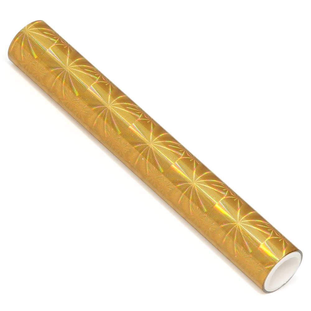 3M x 1 рулон Gloden Снежный Цвет Горячая фольга бумага Тепловая активированная