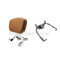 motorcycle backrest multi purpose driver passenger backrest with folding luggage rack for piaggio vespa gts 150