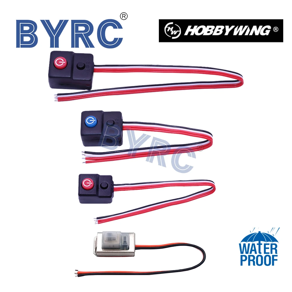 Щеточный электронный регулятор скорости Hobbywing переключатель для автомобиля ESC