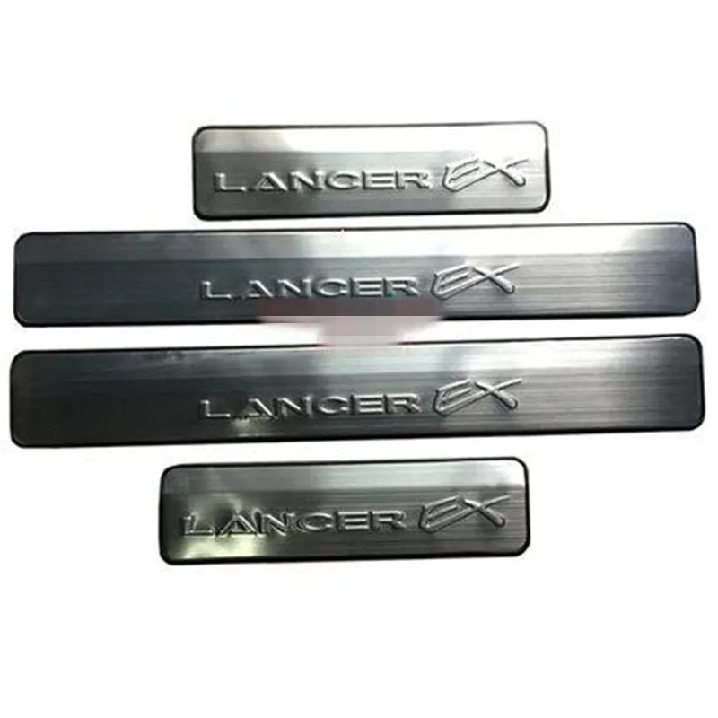 Стайлинг автомобиля для Mitsubishi Lancer/Lancer X/Lancer Evo 2008 2018 боковая пороговая Накладка на