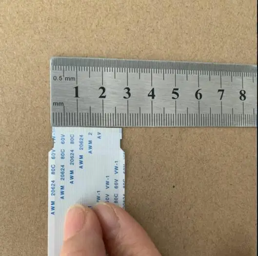 Гибкий плоский кабель FFC/FPC 200 шт./лот 50 контактов 55 см размер B анизотропия