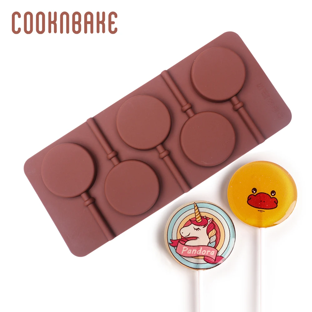COOKNBAKE силиконовые формы для леденцов круглые леденцы конфеты торт кондитерские формы силиконовые формы для шоколада леденцы Поп украшения торта