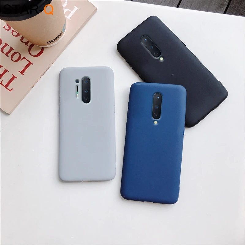 candy color silicone phone case for oneplus 8 pro 7 6 t 6t 7t 8t oneplus8 matte soft tpu cover cases for one plus 8 8pro free global shipping