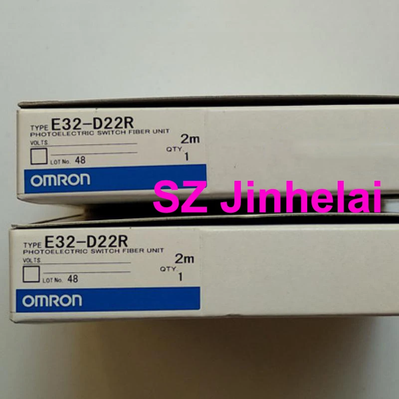 

OMRON E32-D22R Authentic original PHOTOELECTRIC SWITCH FIBER UNIT 2M