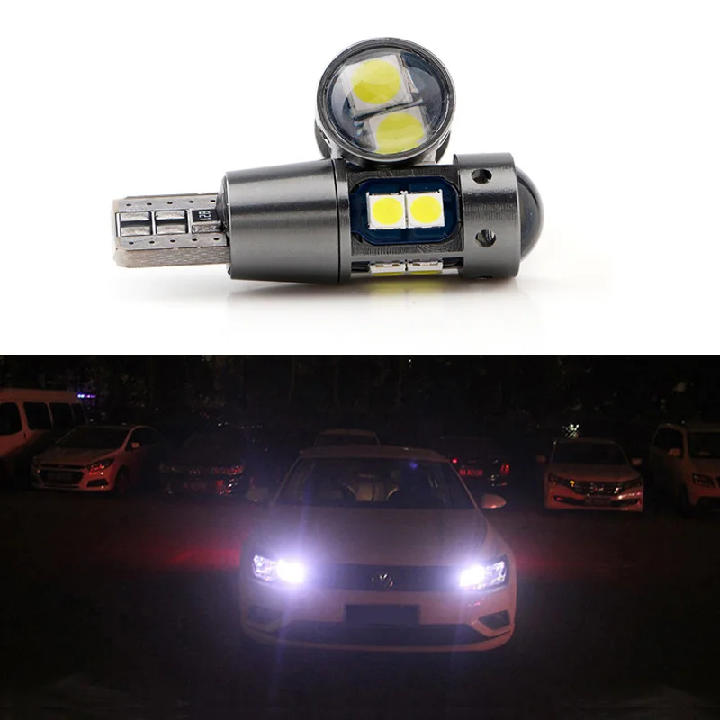 Светодиодсветодиодный габаритные огни Canbus T10 W5W парковочные для VW Polo Golf 4 5 6 7 GTI Passat