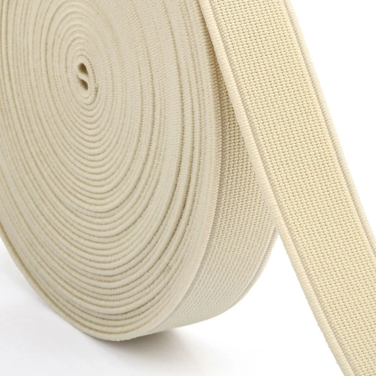 

NEW 1.5cm 16m DIY Woven Elastic Band Knitting Band Sewing Thicken Heavy Stretch Rope