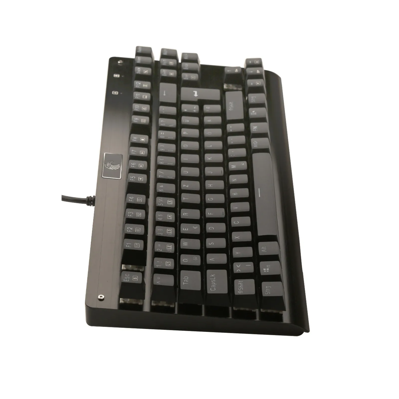 Новая немецкая Механическая игровая клавиатура Z77 с Rgb-подсветкой Tkl 88 клавиш