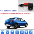 Автомобильная камера заднего вида для Renault Logan Stepway Sedan 2018 2019 CCD Full HD ночное видение Водонепроницаемая камера заднего вида для парковки