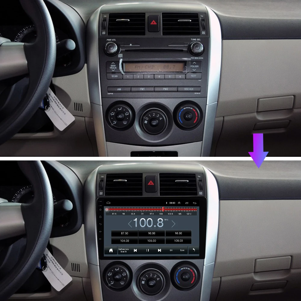 2.5D 9 ''IPS автомобильное радио Android 8 1 авто стерео Мультимедиа для Ford S Max 2007 2008 GPS