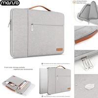 mosiso laptop sleeve bag for macbook hp dell acer lenovo 13 13 3 inch waterproof laptop briefcase handbag notebook cover case