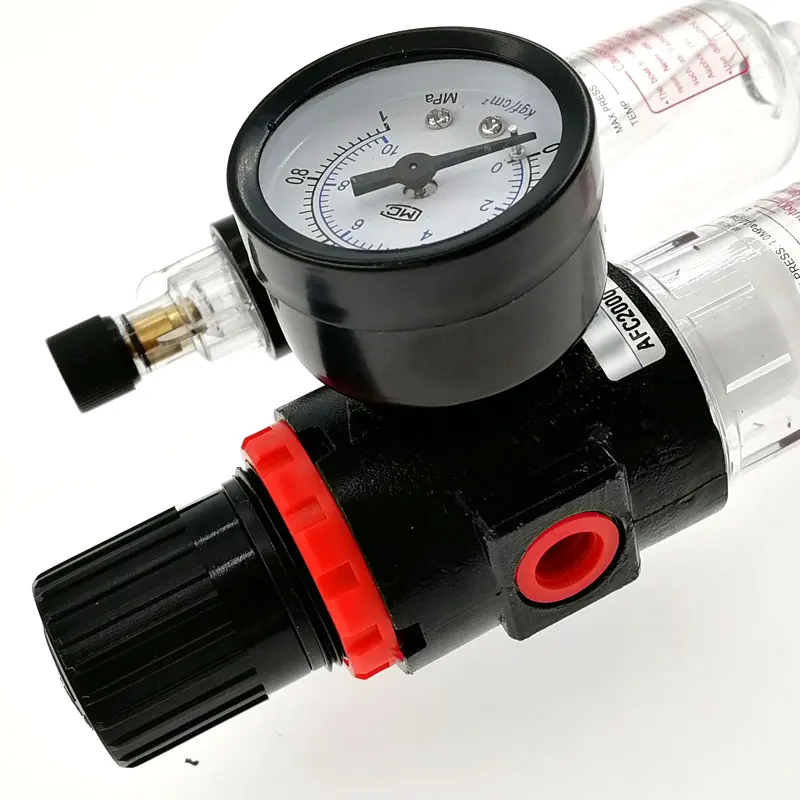 Пневматические компоненты AFR2000 + AL2000 1/4 AFC2000 фильтр-регулятор ловушки отделения воздушного источника для компрессора сепаратора масла и воды.