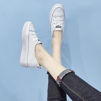 real leather hidden heels womens trainers woman white sneakers casual trend shoes for woman sneakers wedge flatform sneaker