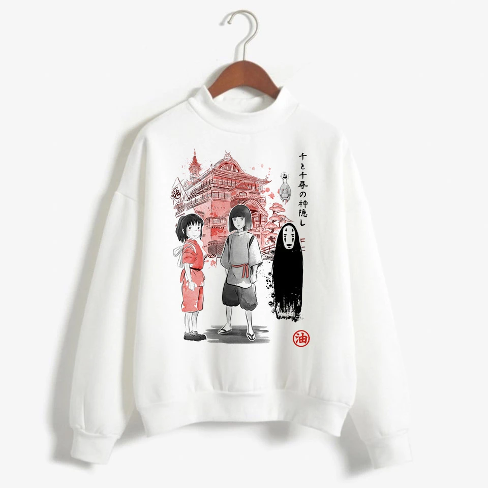Totoro Studio Ghibli Kawaii Harajuku Толстовка для женщин Ullzang милый забавный мультфильм Новый