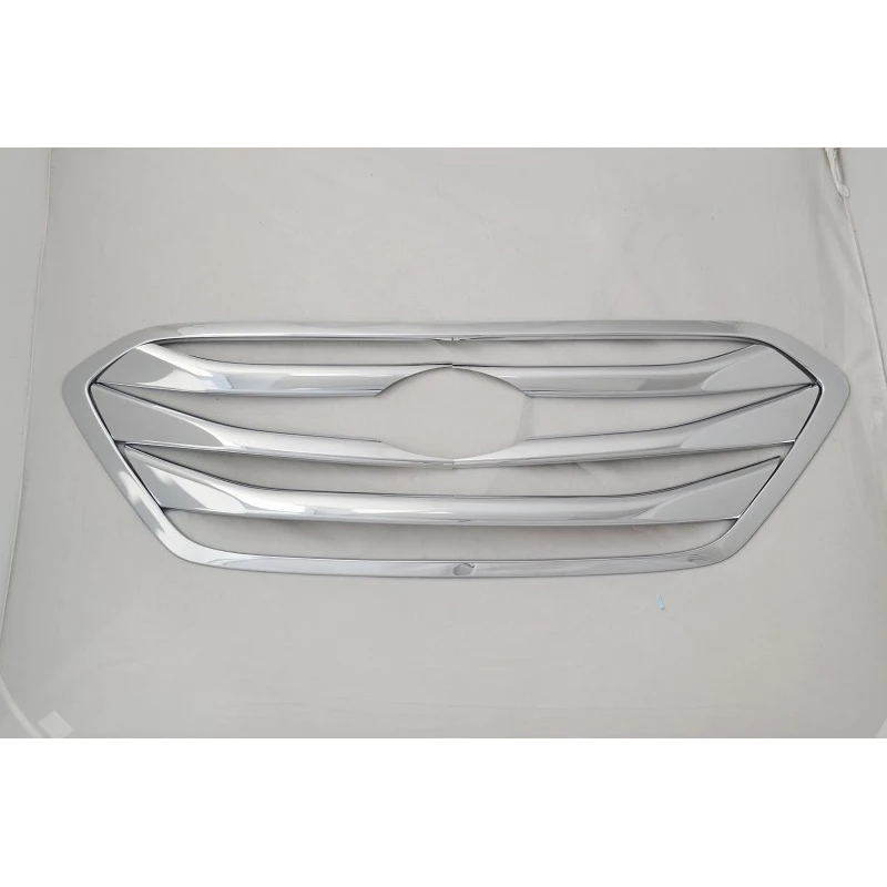 

Для Hyundai ix35 2014 6 шт. ABS Хромированная Автомобильная передняя решетка капота декоративная крышка отделка стайлинга автомобилей авто аксессуары
