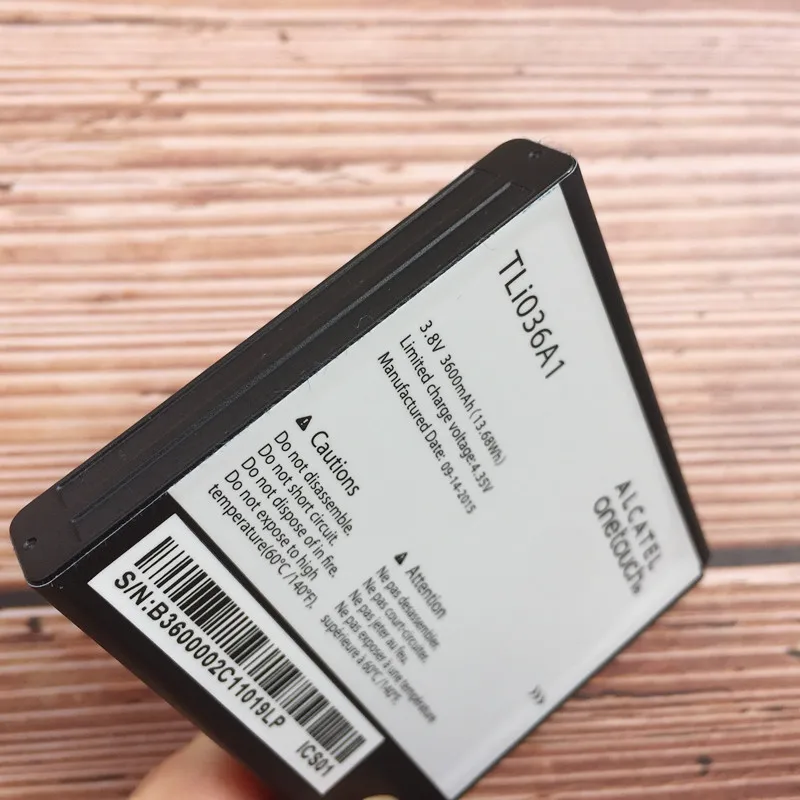 Оригинальный высококачественный аккумулятор TLi036A1 для Alcatel One Touch Link 4G + LTE Y900NB Y900