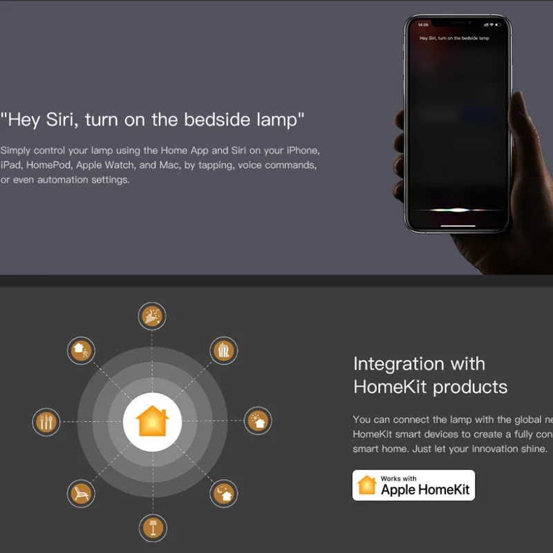 Йи светильник Smart LED ночники D2 цветной Ночной Настольная лампа мягкий яркий