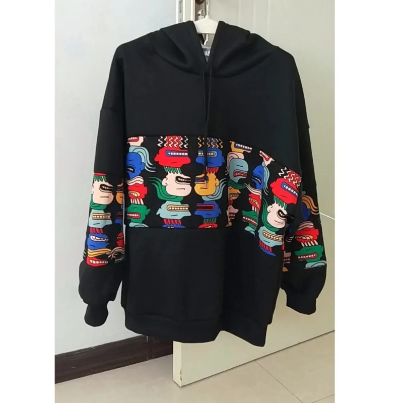 Большой Темный академический эстетический вязаный свитер в стиле аниме женские