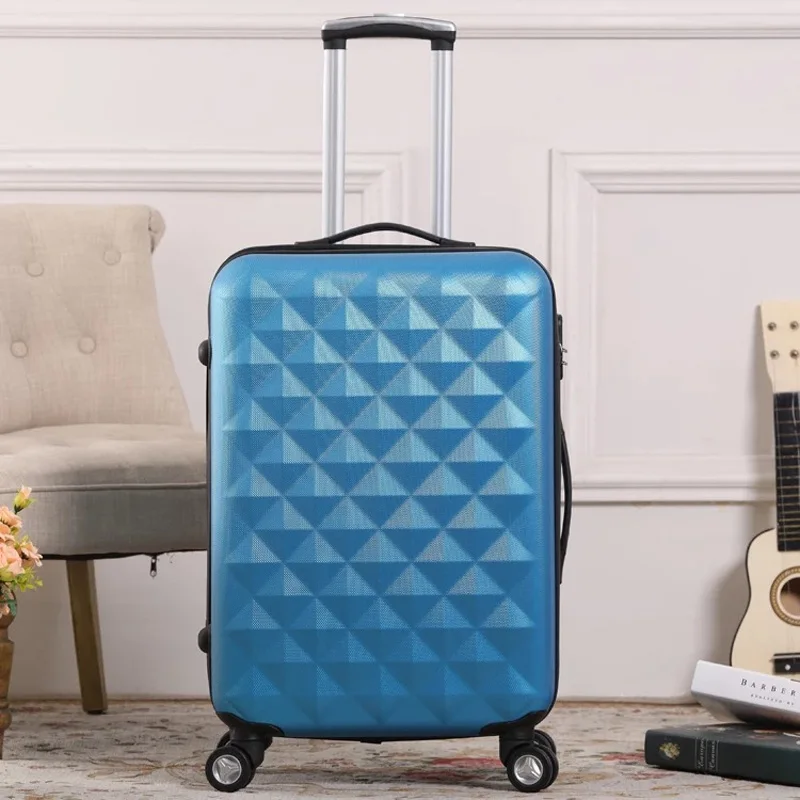 Чемодан на колесиках для женщин Спиннер со стразами школьная сумка студентов