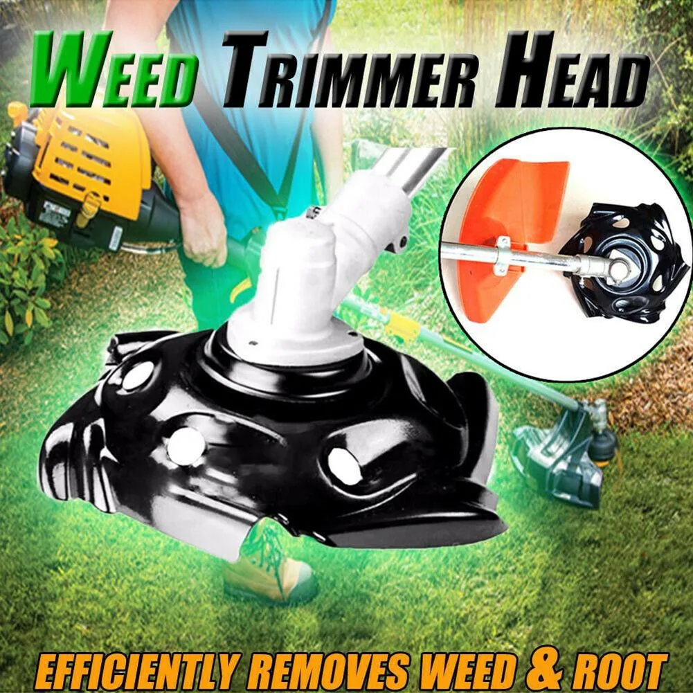 

Weed Trimmer Head Lawn Mower Sharpener Accessory for Power Hand Drill Tool 6.5X6.5X12cm TB Sale