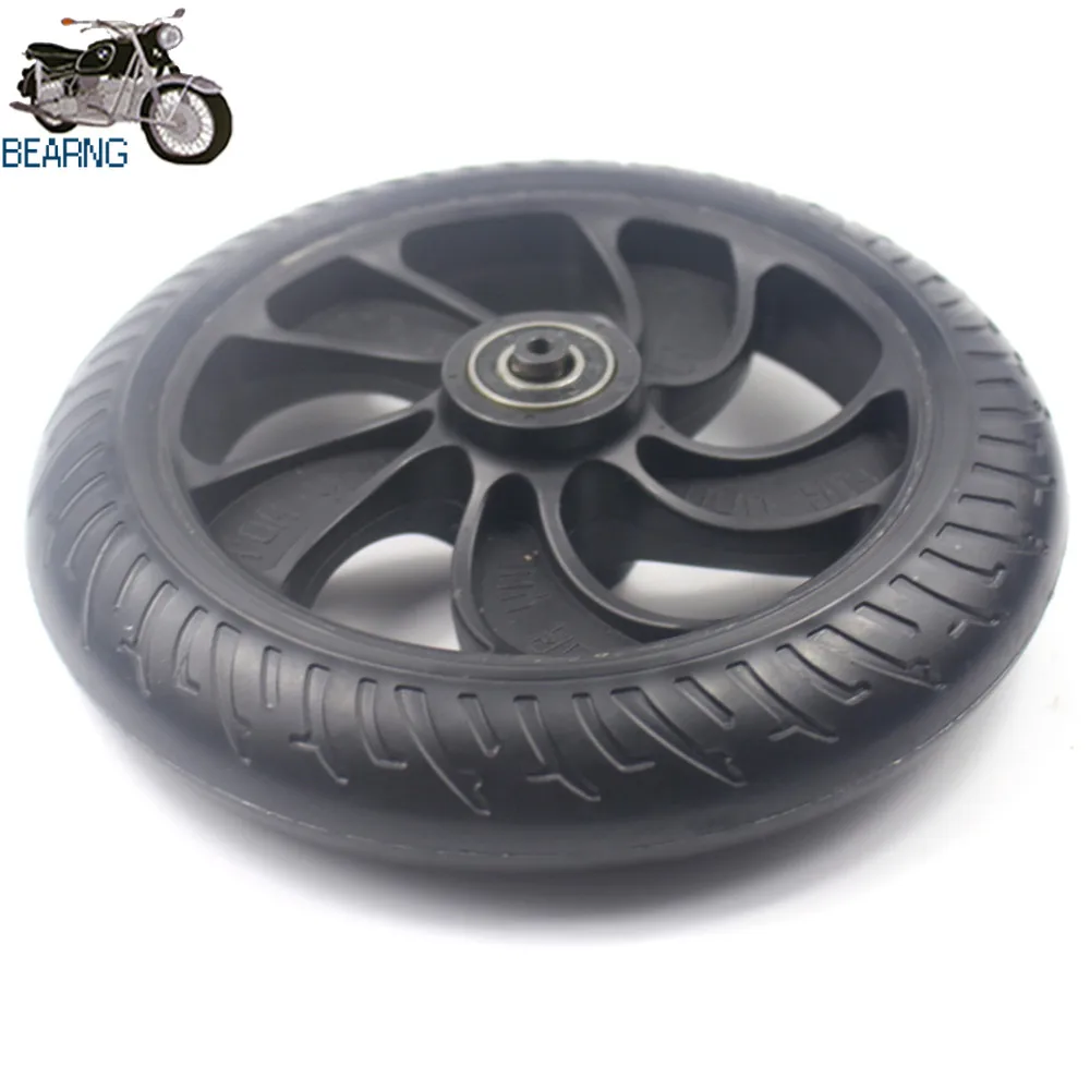 

New Upgrade Replacement Rear Wheel For Kugoo S1 S2 S3 C3 MINI Electric BIKE Hub And solid Tires Spare Part Accessories