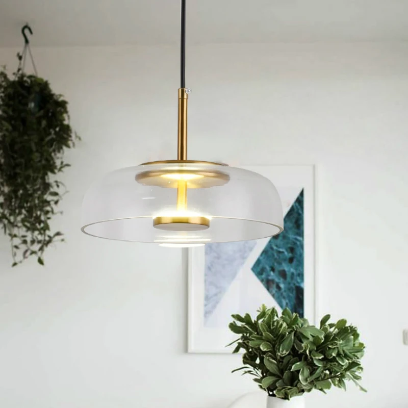 Роскошный Медный Подвесной светсветильник льник в стиле постмодернизма цветная