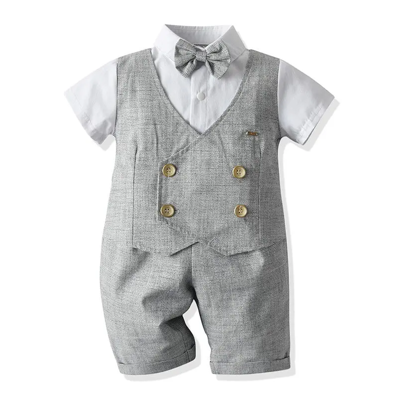 Kidizoom/Модный деловой комплект одежды для мальчиков Хлопковый топ + жилет шорты