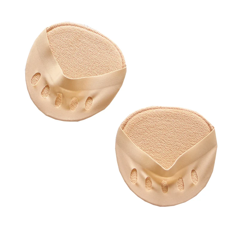 Женские носки с пятью пальцами открытыми однотонные дышащие противоскользящие