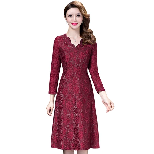 Весна-Осень 2020 новый стиль свадебные банкетные платья для мам среднего возраста