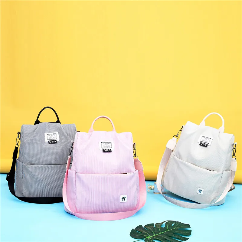 

Anti-theft Women Backpack High Quality Corduroy Large Capacity Teen Girl School Bags Travel Backpack Christmas Gift For Girls