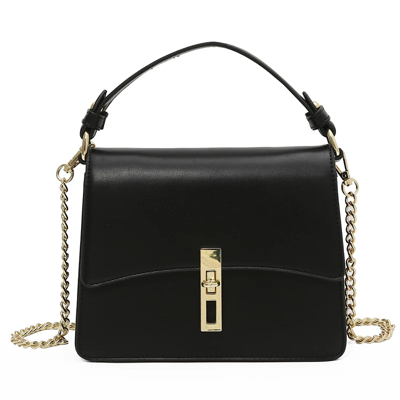 

Color Square Solid Crossbody Bag 2021 New High-quality PU Leather Women's Designer Handbag High Capacity Shoulder Messenger Bag